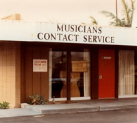 Musician's Contact Office, circa 1980 Musician's Contact Office, circa 1980